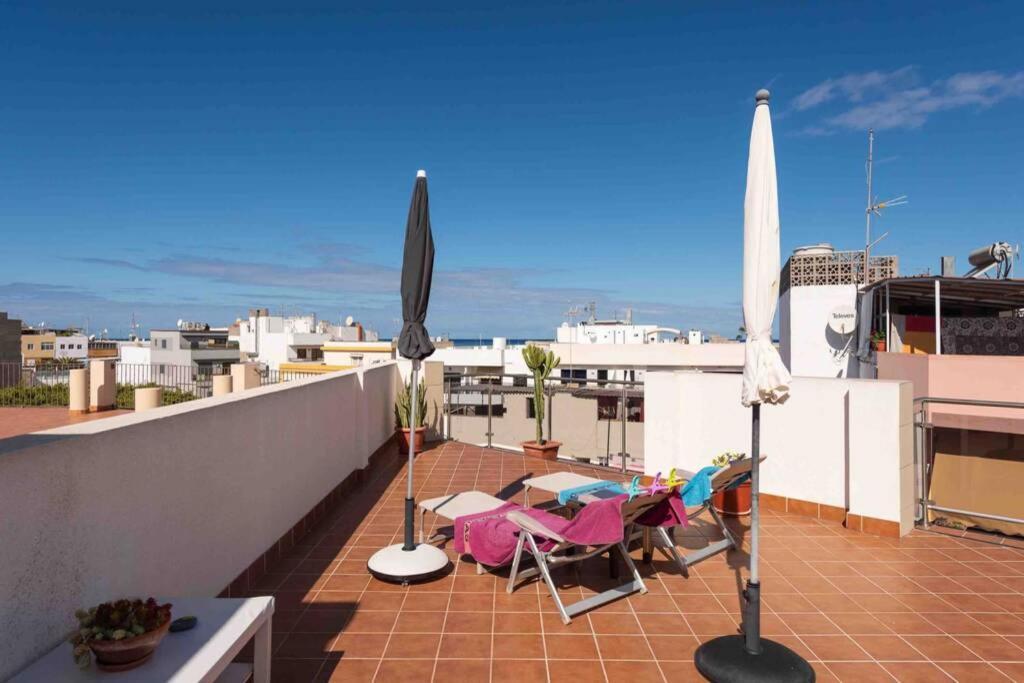 Appartamento Arguineguin, En El Casco Marinero Con Sol Todo El Ano Esterno foto
